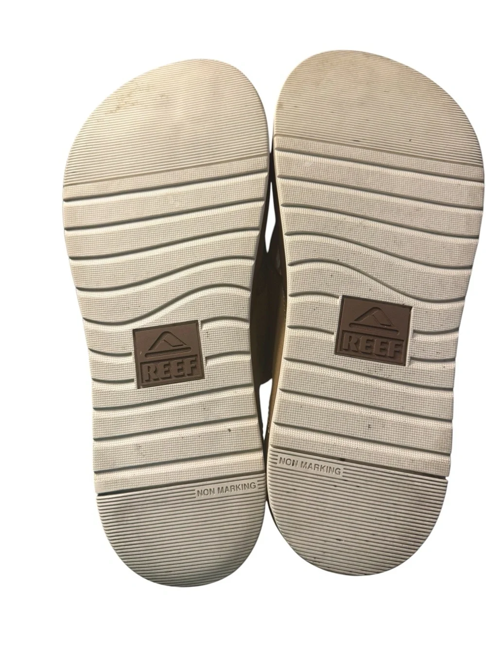 Reef Men's Phantom Cushion Bonzer Sandals Tan Flip Flops Size 11